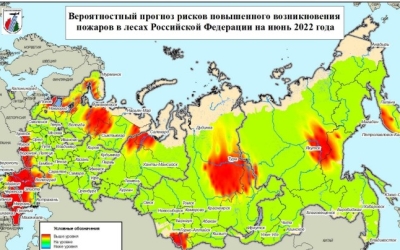Глава Минприроды РФ о лесных пожарах: Самый сложный сезон ожидается этим летом в Красноярске и Якутии