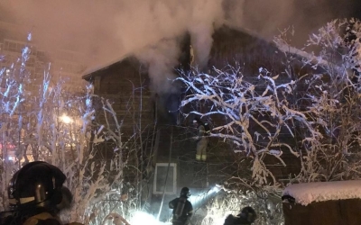 В Якутске на пожаре погибла женщина