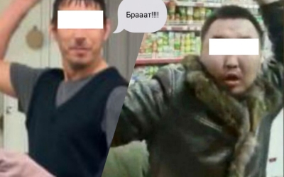 В Якутске мужчина устроил скандал в магазине и стал сразу мемом