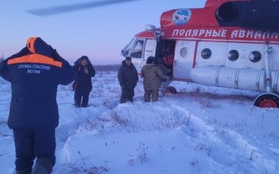 В Якутии шестеро охотников из-за сломавшегося вездехода чуть не погибли в тайге