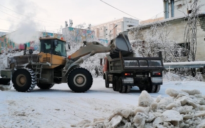 Ресурсоснабжающие организации усилят работу по уборке наледей в Якутске