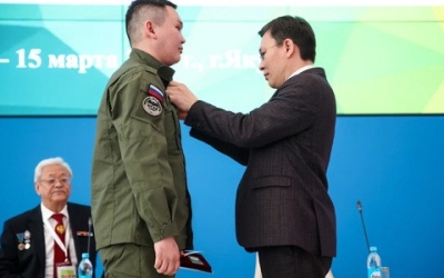 Военнослужащие из Якутии отмечены государственными наградами ЛНР