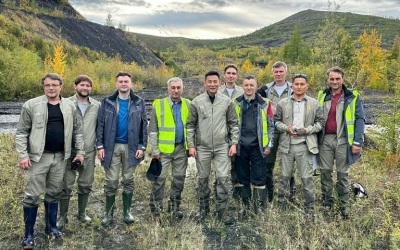 Гендиректор АО «Алмазы Анабара» группы АЛРОСА посетил Наталкинское золоторудное месторождение