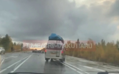 В Якутии произошло страшное ДТП