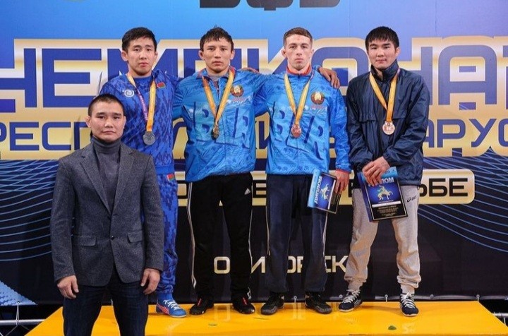 Вольная борьба: Якутянин Андрей Бекренев - двукратный чемпион Беларуси