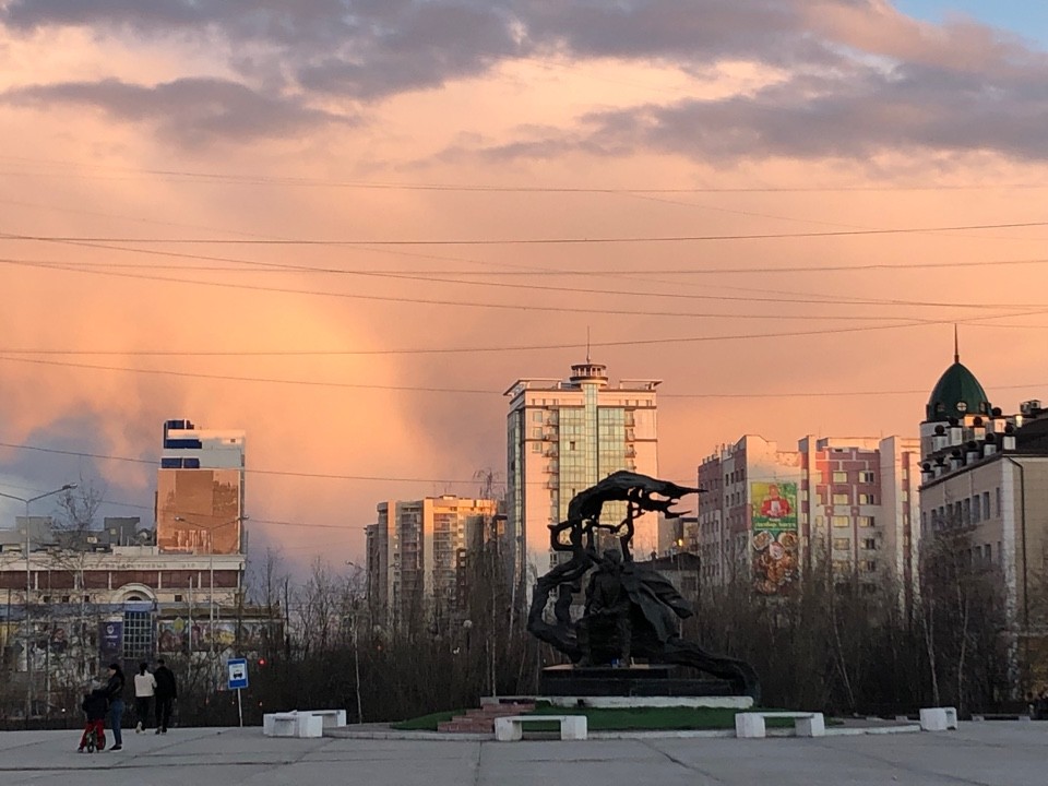 В Якутске без существенных осадков