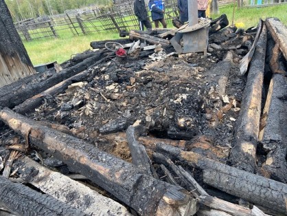 На пожаре в Усть-Майском улусе погибли двоюродные братья: Организована доследственная проверка