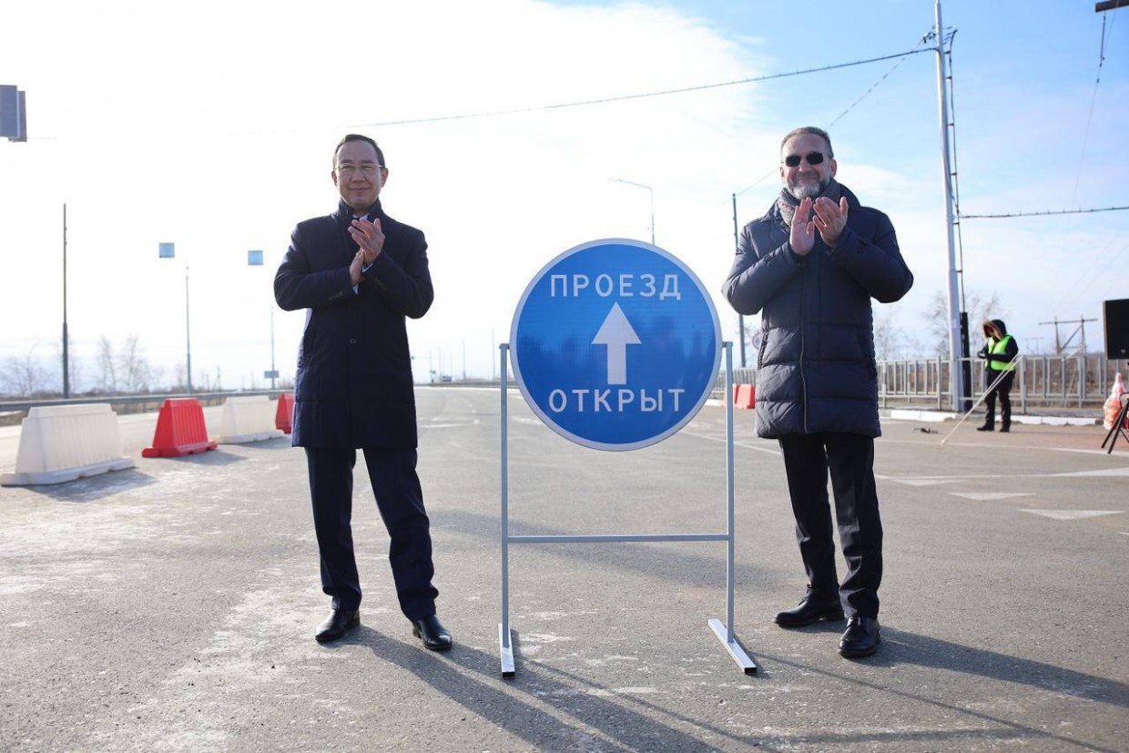 В Якутии раньше срока ввели четырёхполосную дорогу «Нам»